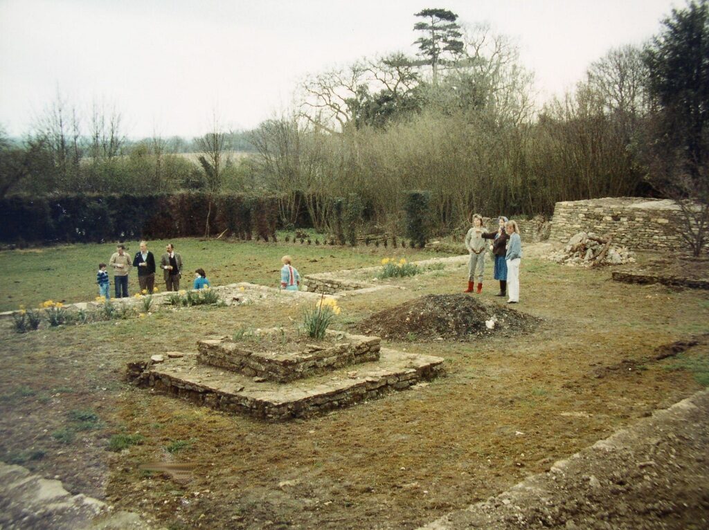 Rose Garden cleared 1984